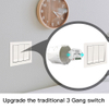 3 gang WiFi Light Switch Module Mini Hidden Type 