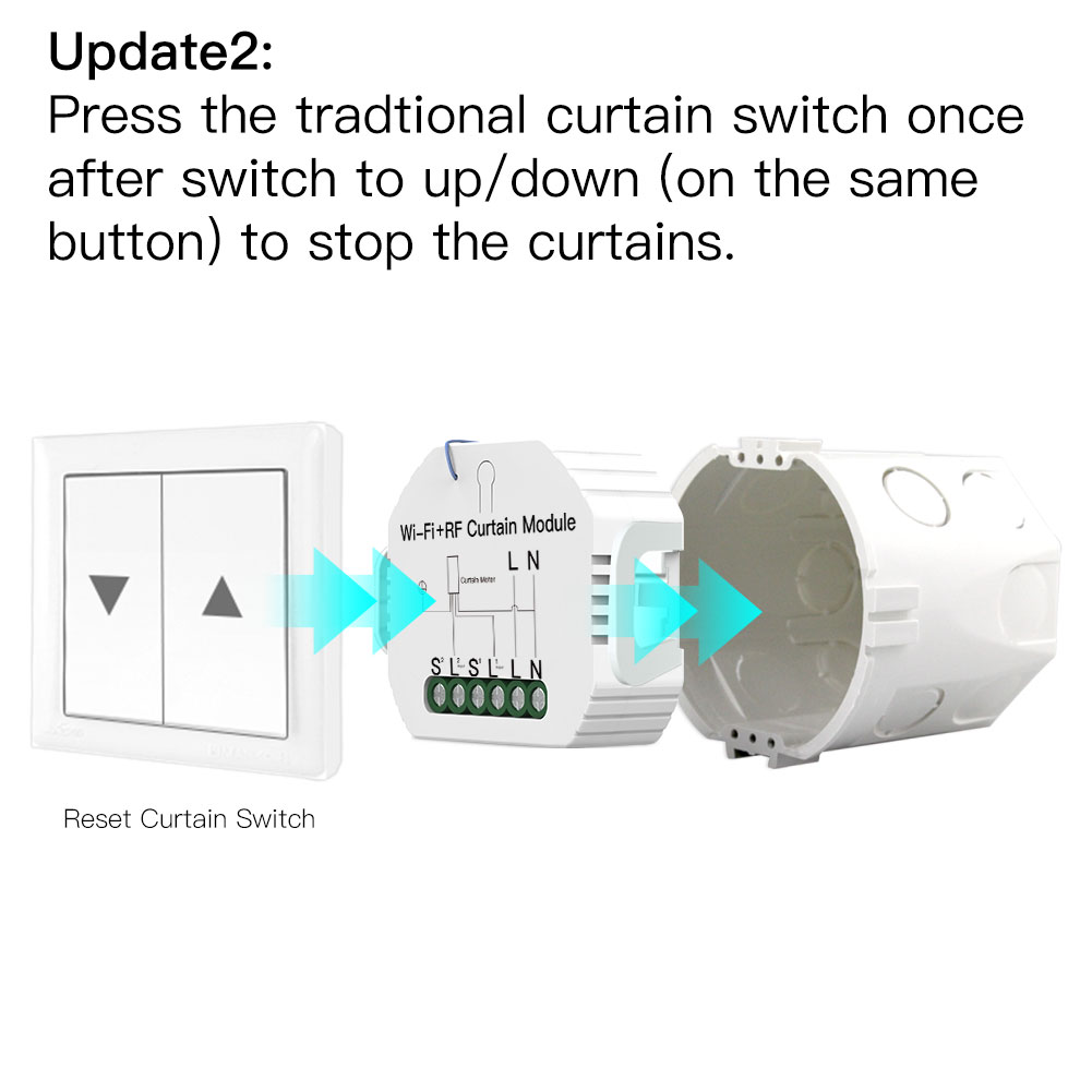 WiFi+RF Curtain Switch Module (13)