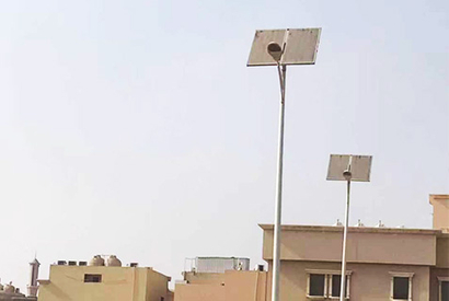Solar street light projects