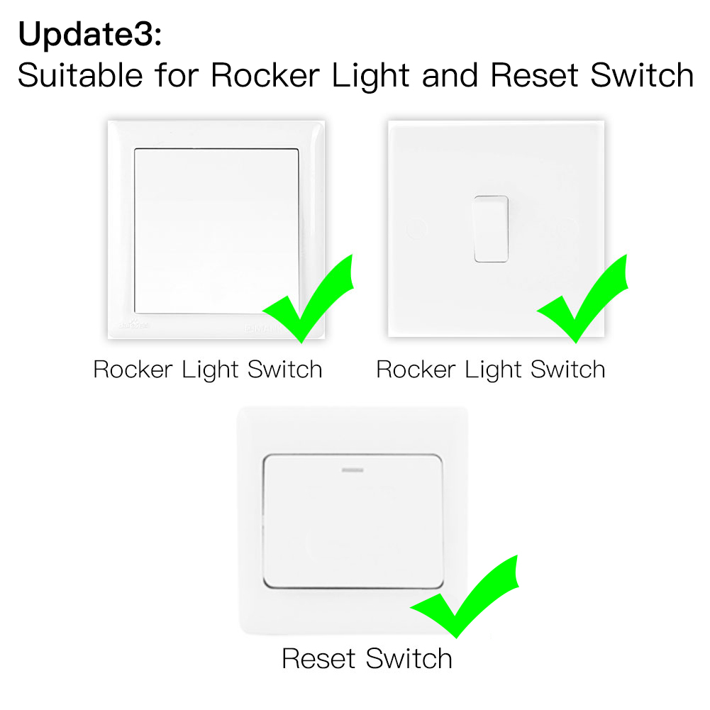 for rocker and reset switch