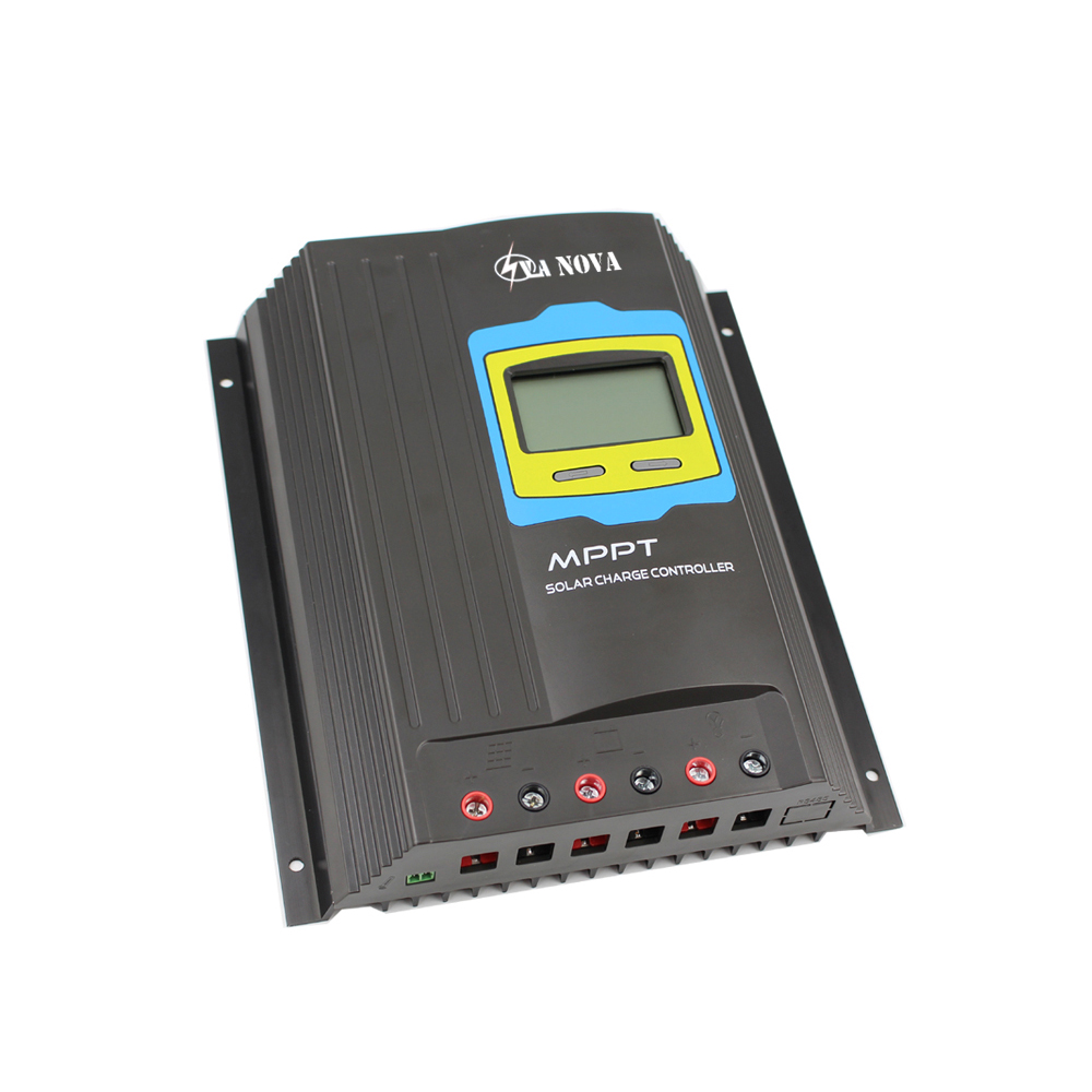 40A MPPT Solar Charge Controller Solar Regulator 12V/24V Auto LCD Display 100V