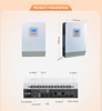 Hybrid Power Inverter 1kw with Controller High Frequency Pure Sine Wave Inverter with PWM Controller Charger Solar Power System