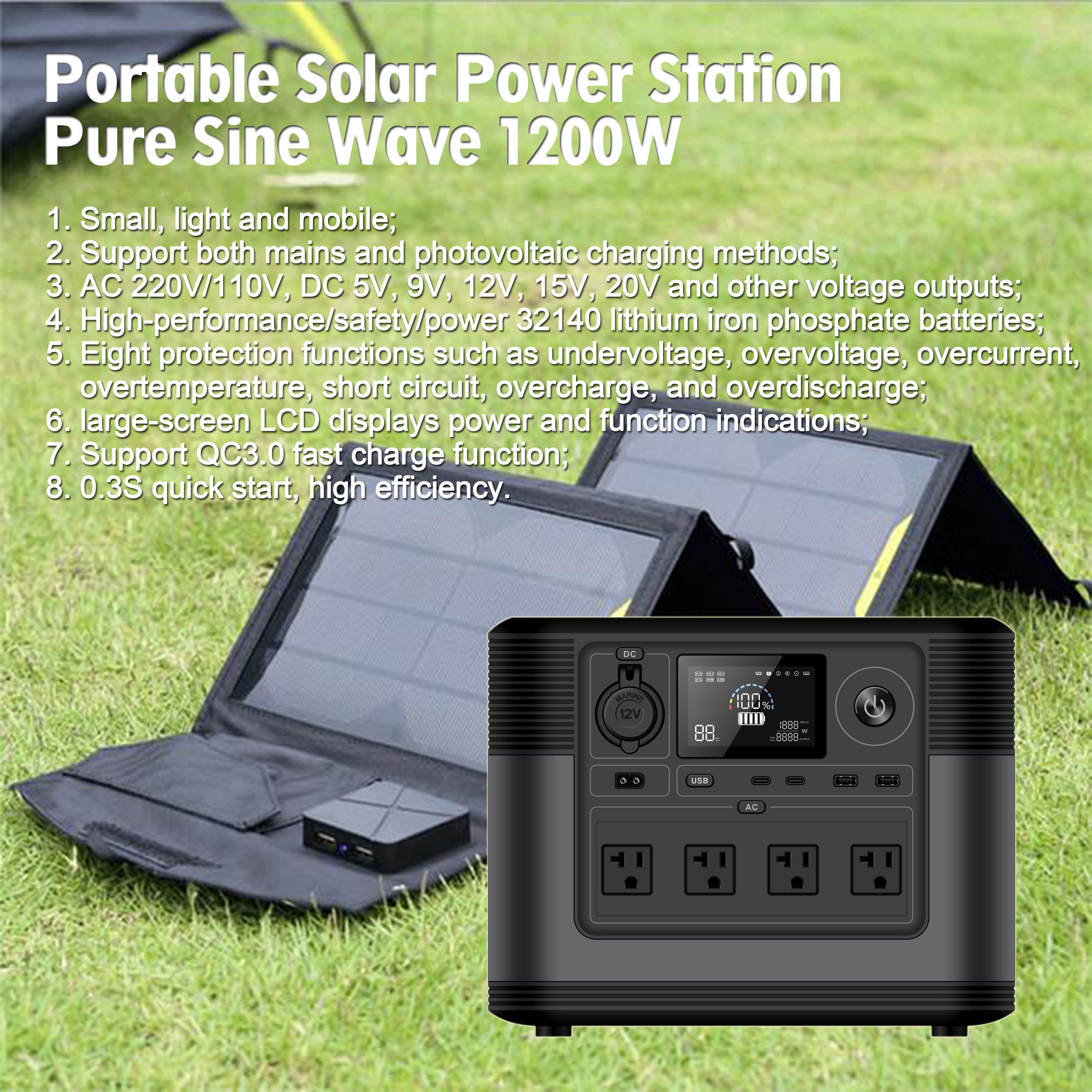 Portable Power Station Function (4)