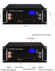 5.12KWH 48VDC100AH LiFePO4 lithium battery pack